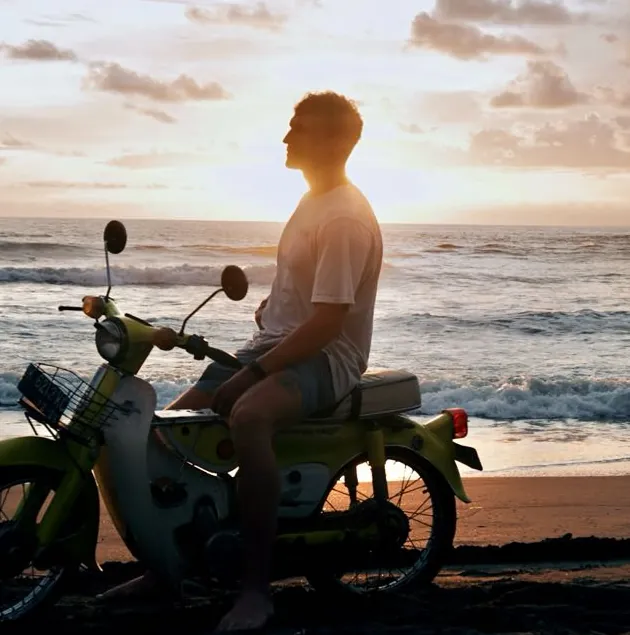 Cal Sinclair in Bali